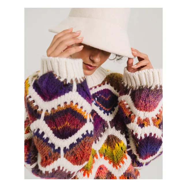 Pull Février Laine | Marron
