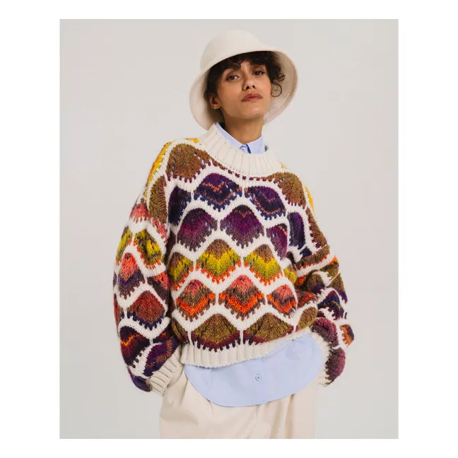 Pull Février Laine | Marron