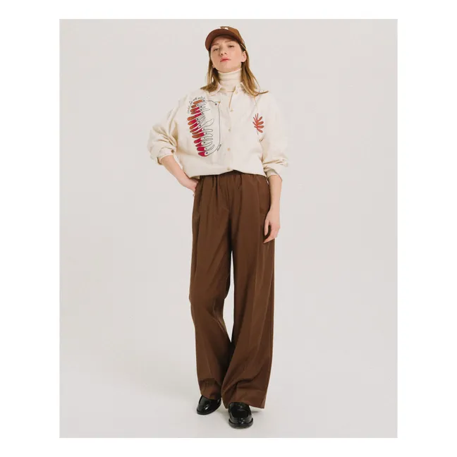Chemise Faune Coton | Ecru