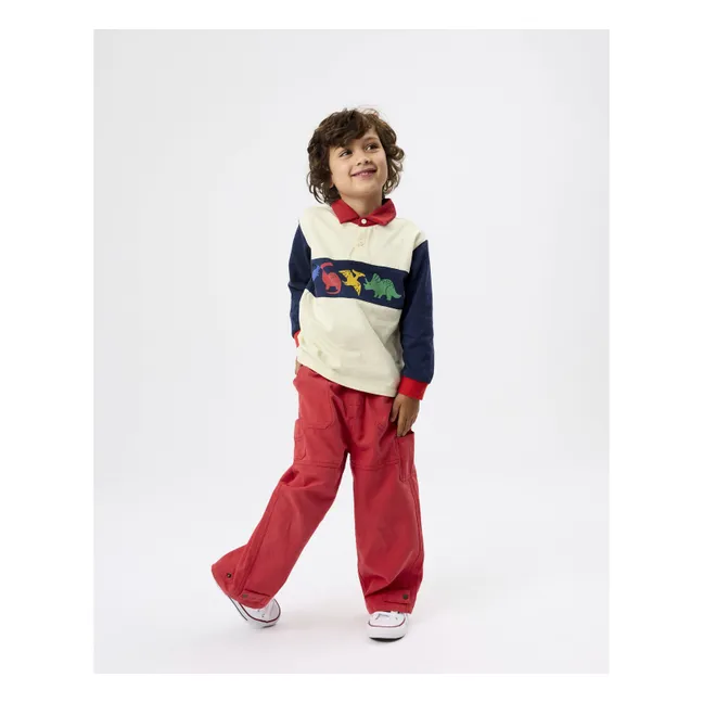 Polo Dinosaures | Bleu marine