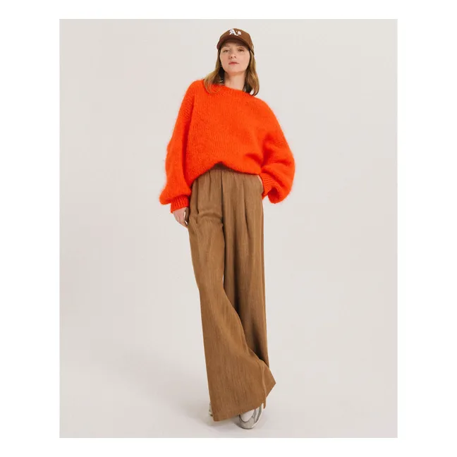 Pantalon Fluide Devrig | Ocre