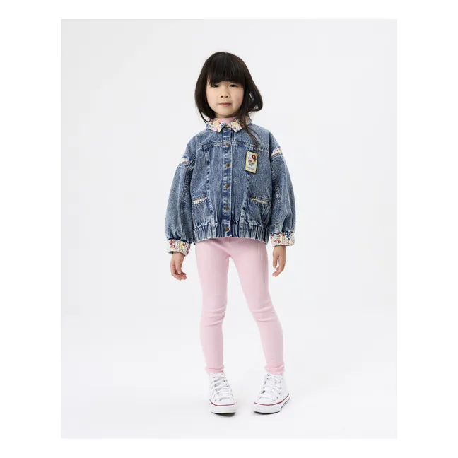 Legging Côtelé | Rose