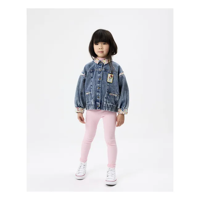 Legging Côtelé | Rose
