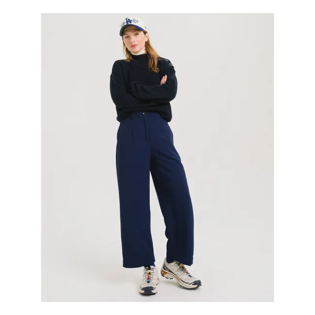 Pantalon Droit Brando | Encre