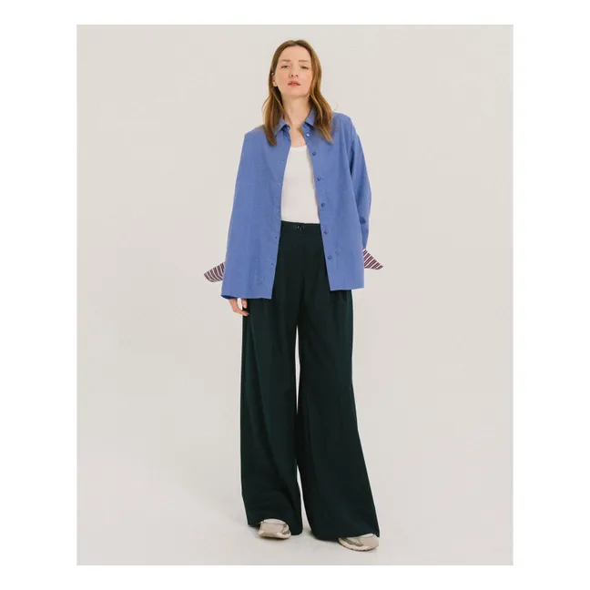 Pantalon Fluide Uptown | Vert forêt