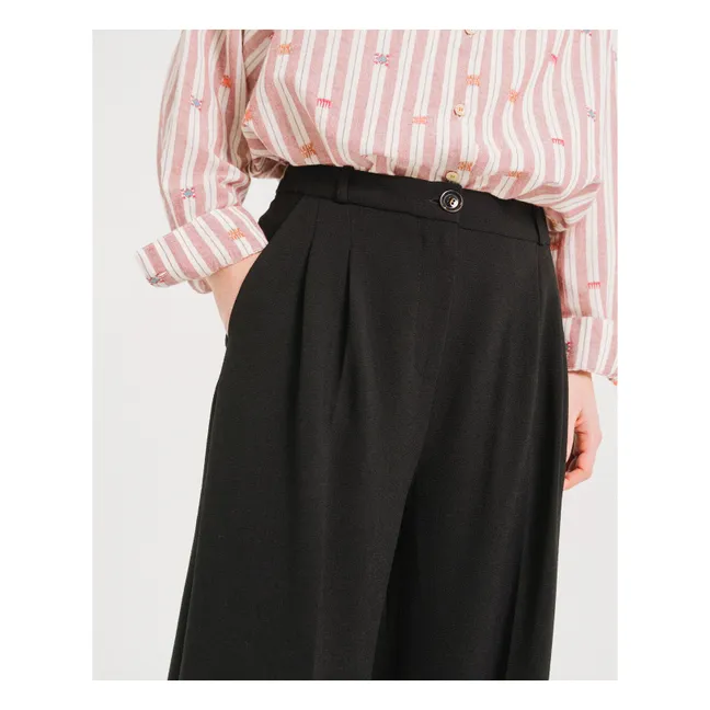 Pantalon Fluide Uptown | Noir