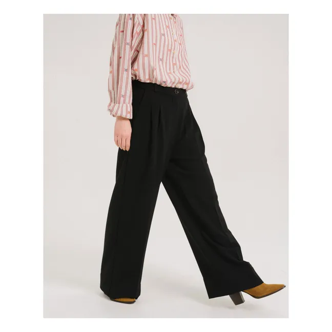 Pantalon Fluide Uptown | Noir