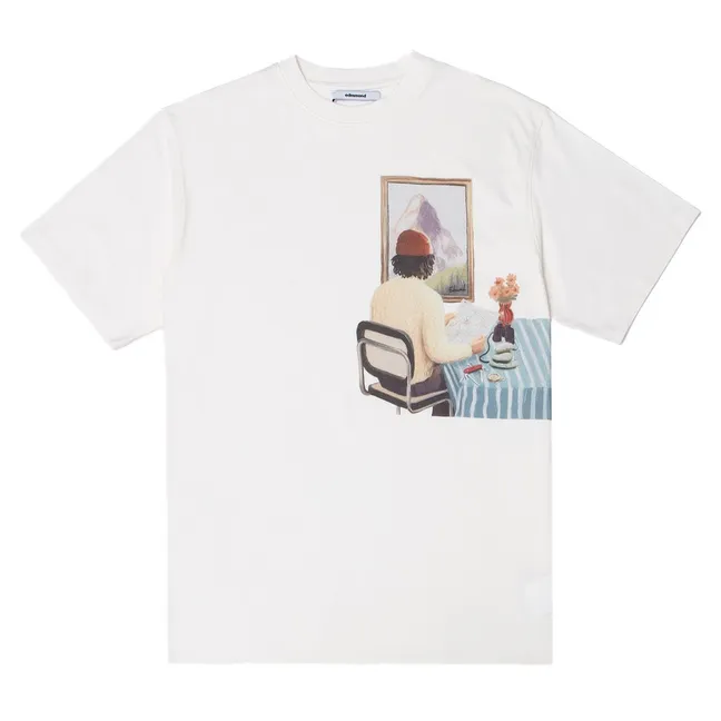 T-shirt Room Coton | Crème