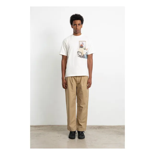 T-shirt Room Coton | Crème