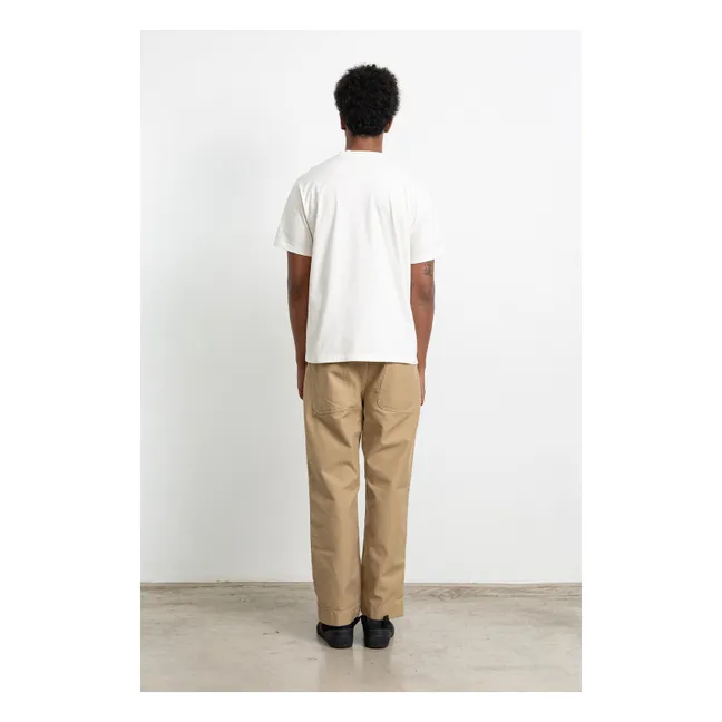 T-shirt Room Coton | Crème