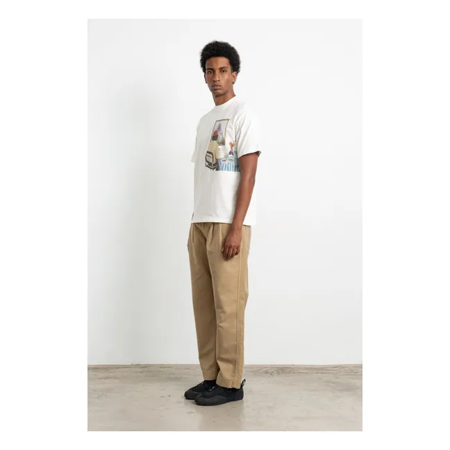 T-shirt Room Coton | Crème