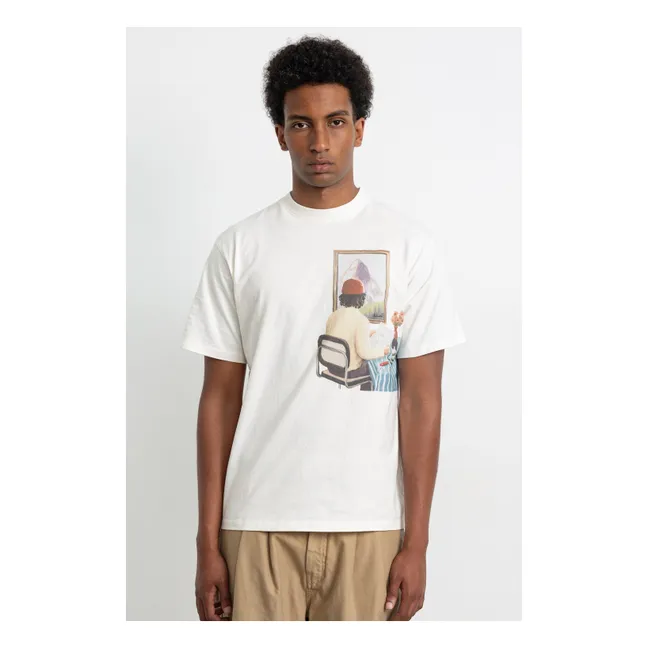 T-shirt Room Coton | Crème