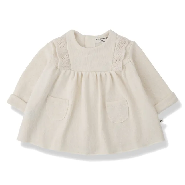Talence Dress | Ecru