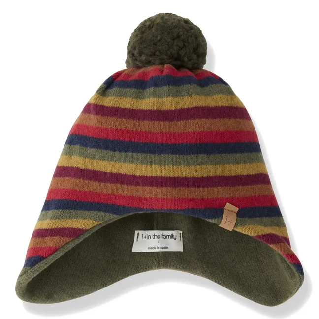 Bonnet Bienville Rayé | Kaki