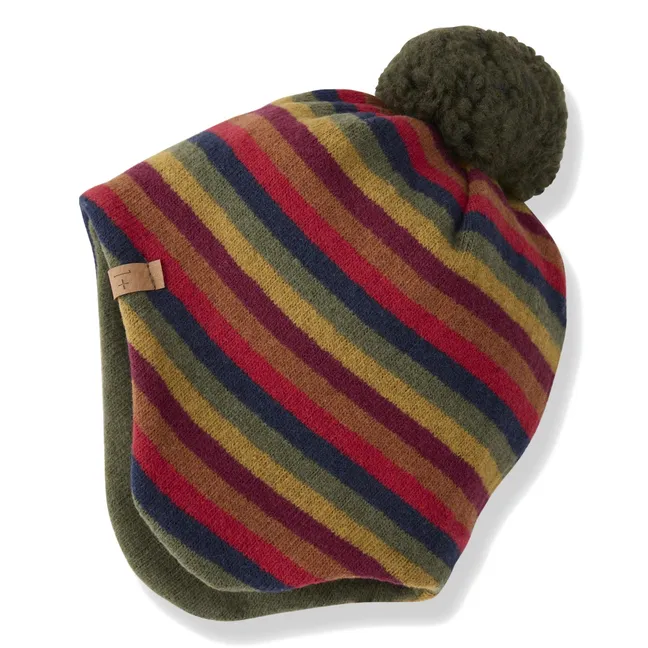 Bonnet Bienville Rayé | Kaki