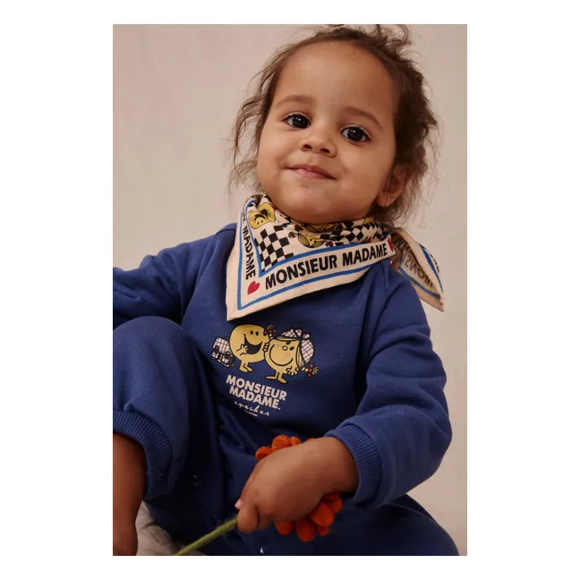 Petit Foulard Manika - Apaches x Monsieur Madame | Ecru