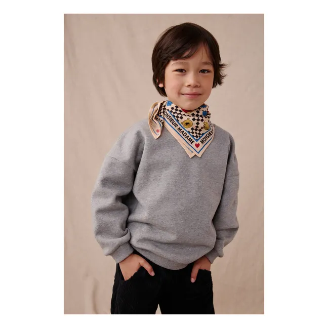 Petit Foulard Manika - Apaches x Monsieur Madame | Ecru