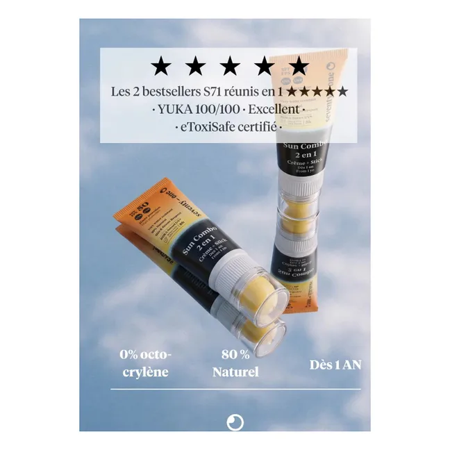 Soin solaire Combo 2 en 1 