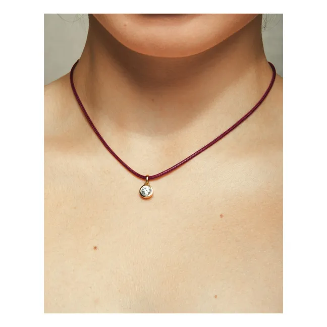 Collier Cleo | Bordeaux