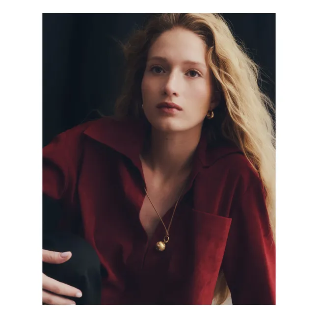 Collier Atlas | Marron