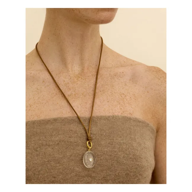 Collier Thalia | Marron