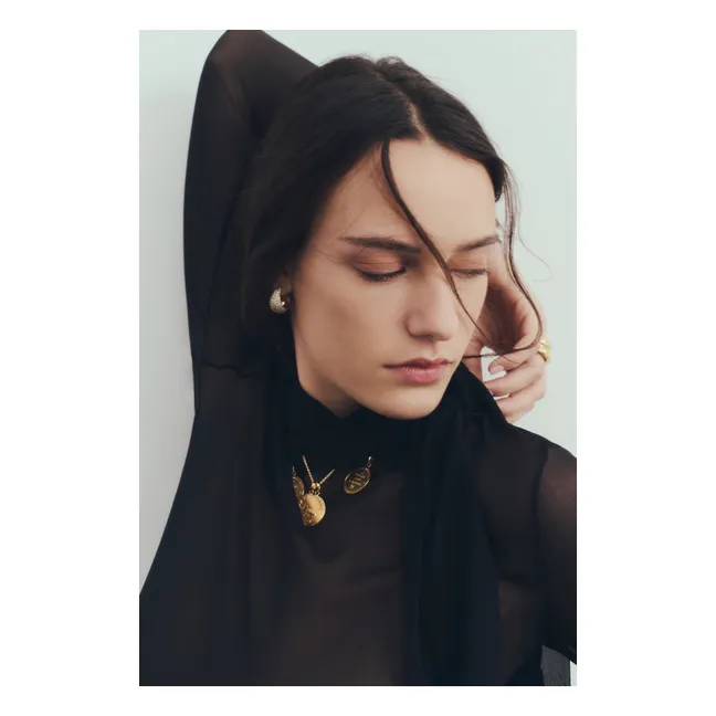 Boucles d'Oreilles Christy | Doré