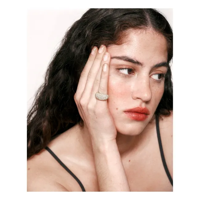 Bague Christy Pavé | Doré