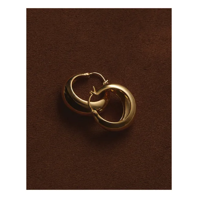 Boucles d'Oreilles Oli | Doré