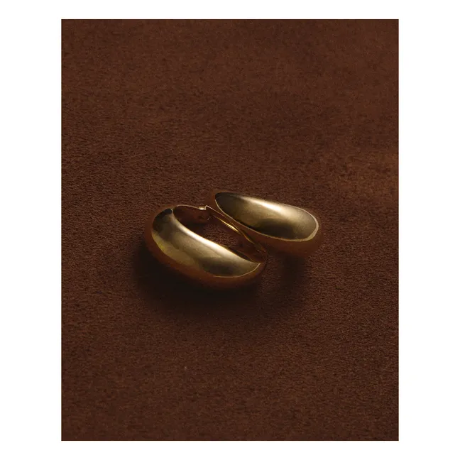 Boucles d'Oreilles Oli | Doré