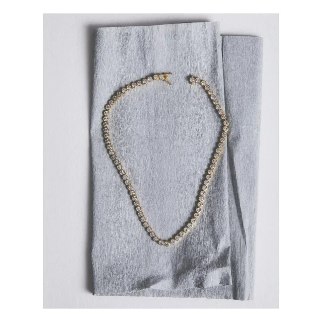 Collier Tennis Chris | Doré