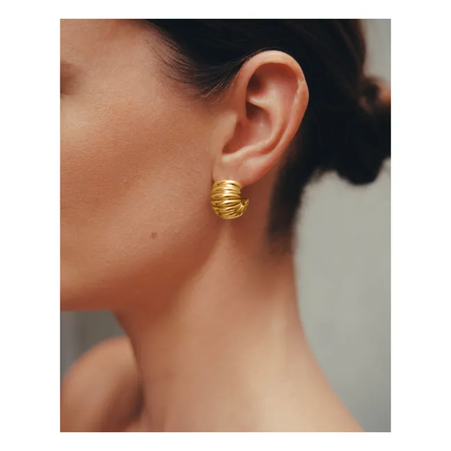 Boucles d'Oreilles Clara | Doré