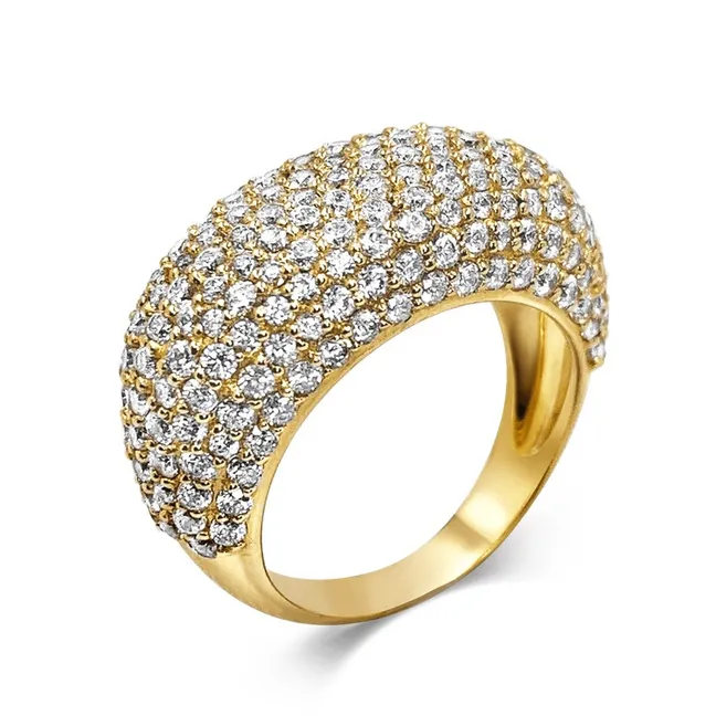 Bague Christy Pavé | Doré