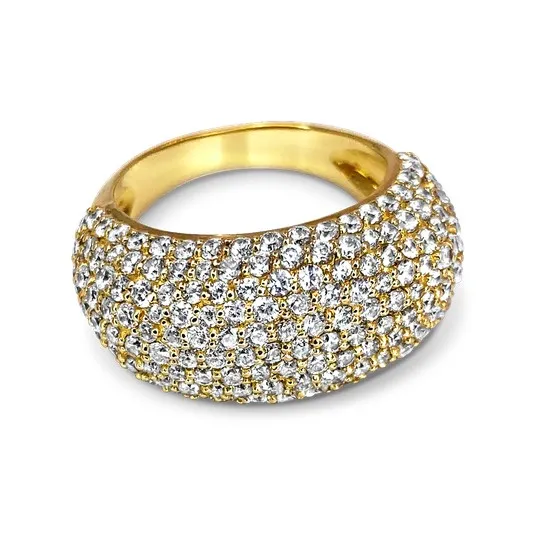 Bague Christy Pavé | Doré