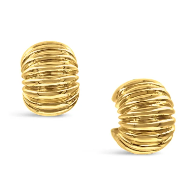 Boucles d'Oreilles Clara | Doré
