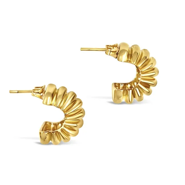 Boucles d'Oreilles Clara | Doré
