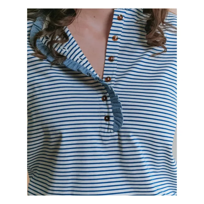 T-shirt Rayures Evania | Bleu