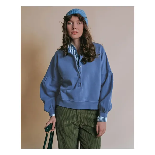 Sweat Polo Ennie | Bleu