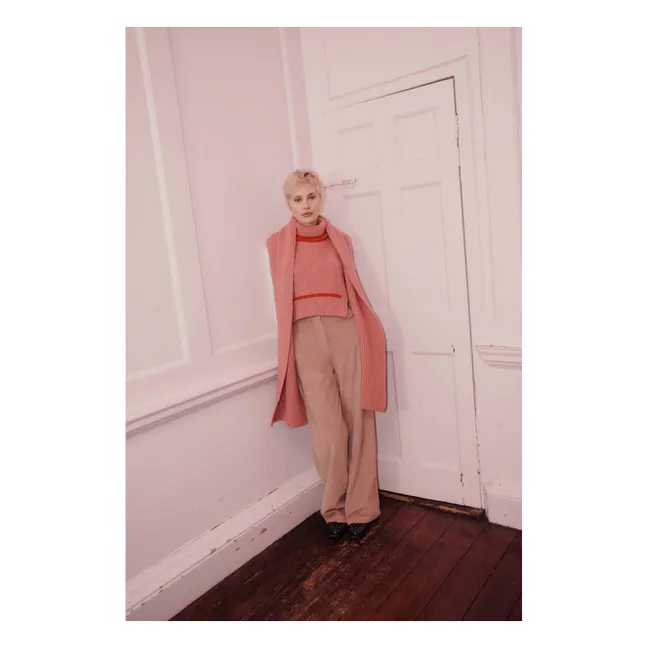 Pantalon Edgar Velours | Bois de rose