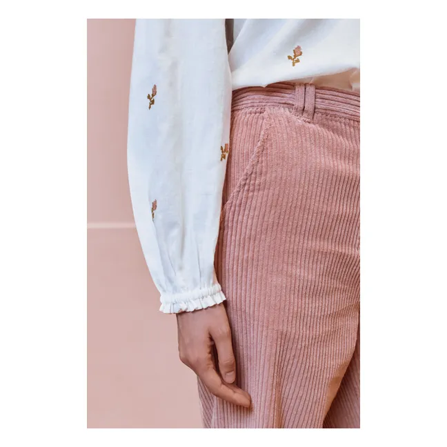 Chemise Ecalypso Broderies | Ecru