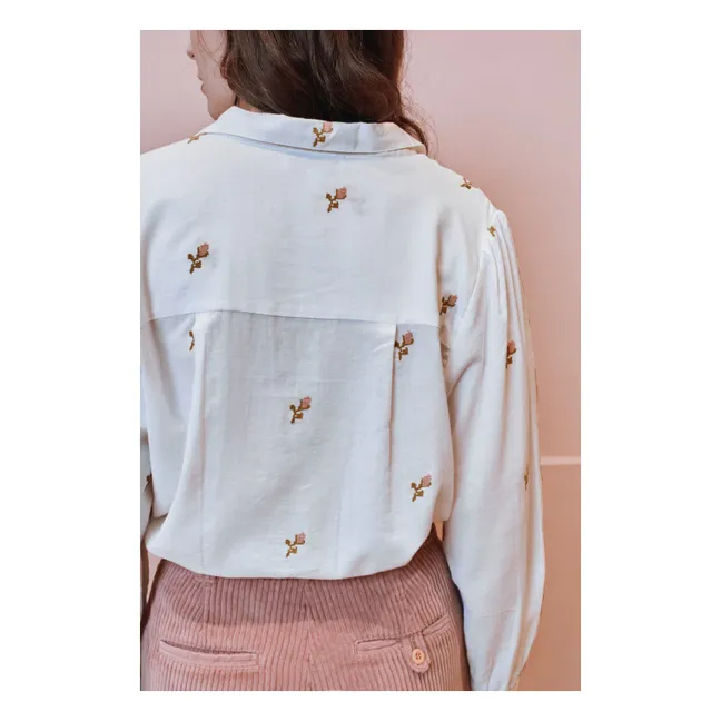 Chemise Ecalypso Broderies | Ecru