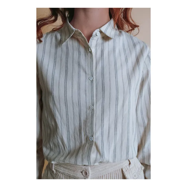 Chemise Rayures Evelyne Khadi | Crème