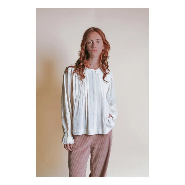 Blouse Vintage Elisabeth | Ecru