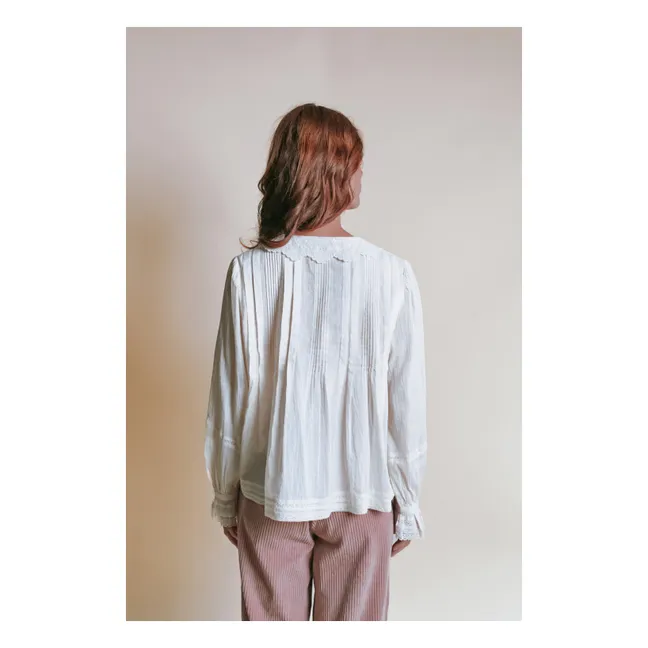 Blouse Vintage Elisabeth | Ecru