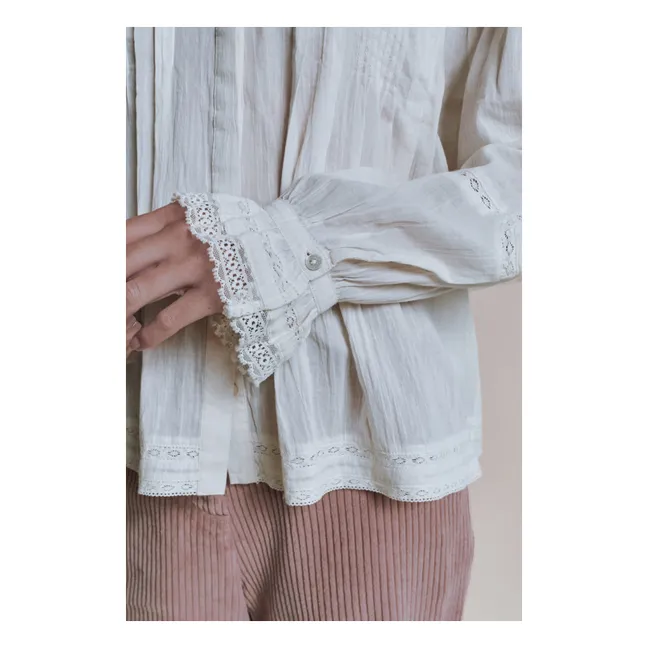 Blouse Vintage Elisabeth | Ecru