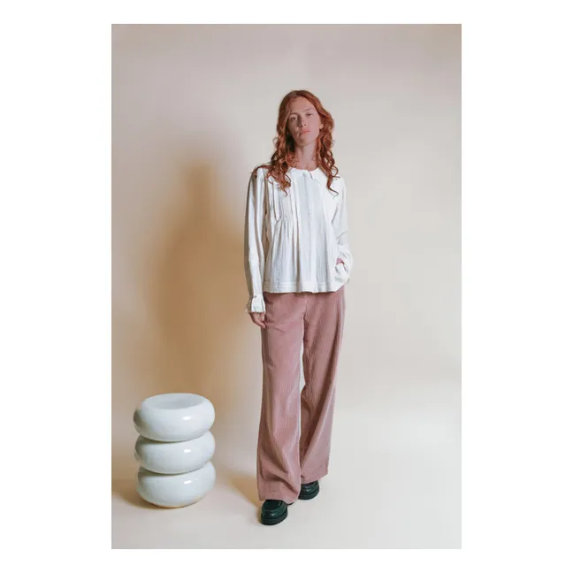 Blouse Vintage Elisabeth | Ecru