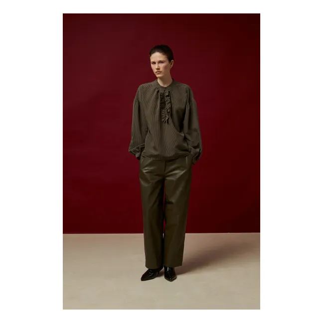 Pantalon Conrad Cuir | Bronze
