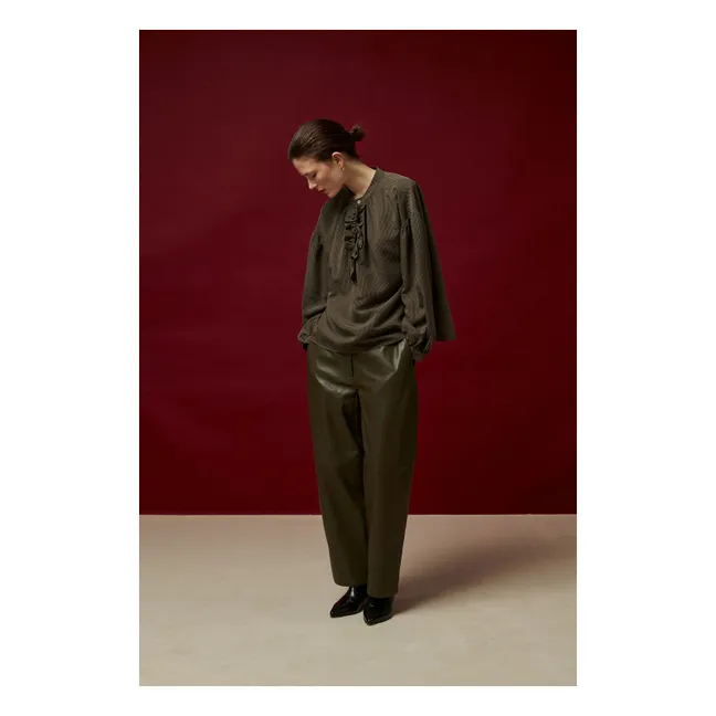 Pantalon Conrad Cuir | Bronze