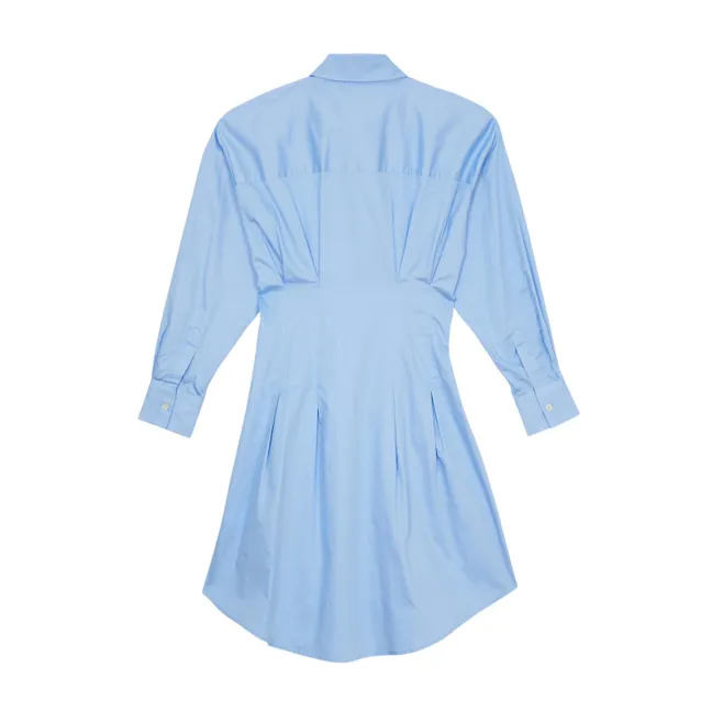 Robe Chemise Risa Rayée | Bleu ciel