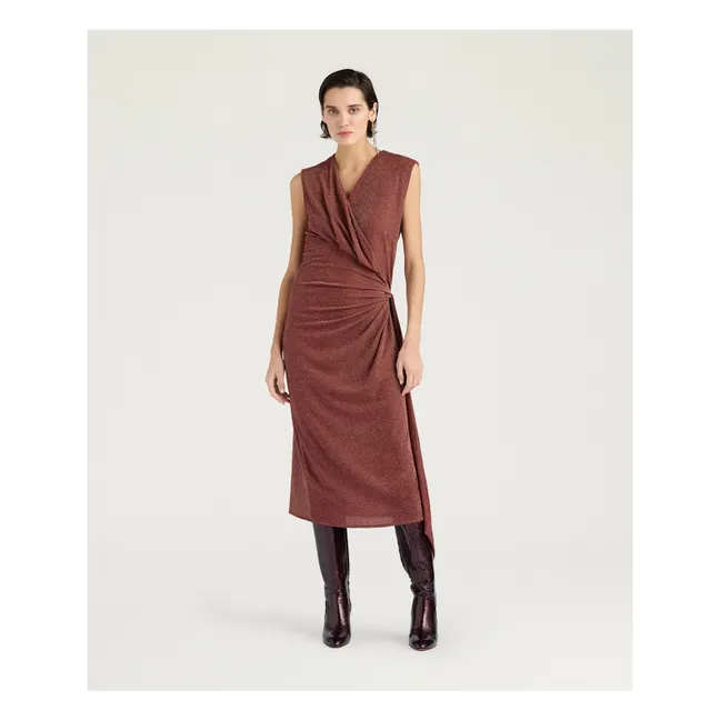 Robe Roca Irrisé | Rouge