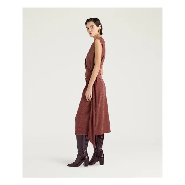 Robe Roca Irrisé | Rouge